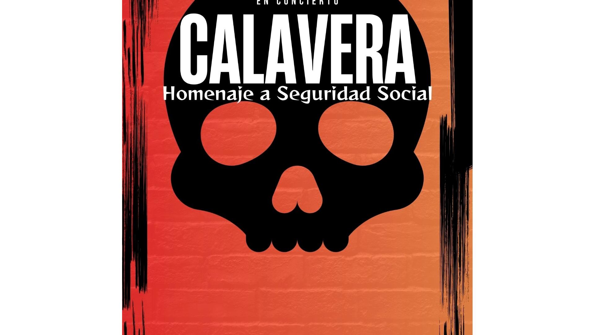 Calavera Homenaje a Seguridad Social 